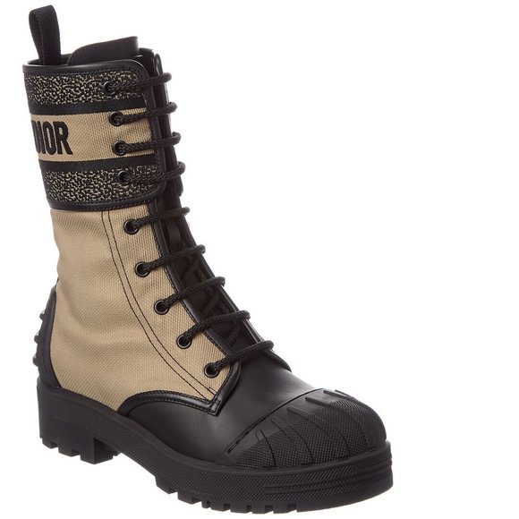 Dior Shoes - Dior D-Major Canvas & Rubber Boot